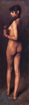  Egyptian Canvas - Nude Egyptian Girl John Singer Sargent